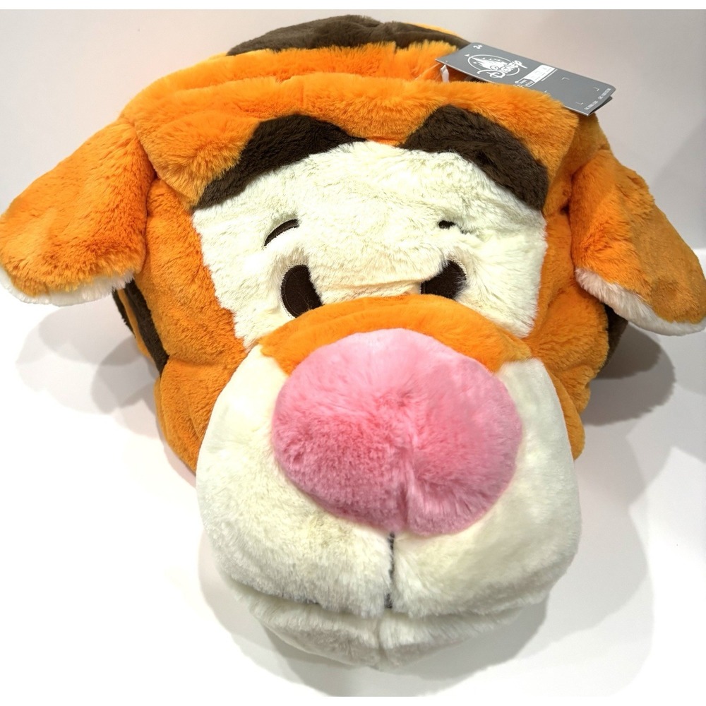 Disney Tigger Plush Costume Hood Hat V Chin Strap Winnie the Pooh NWT